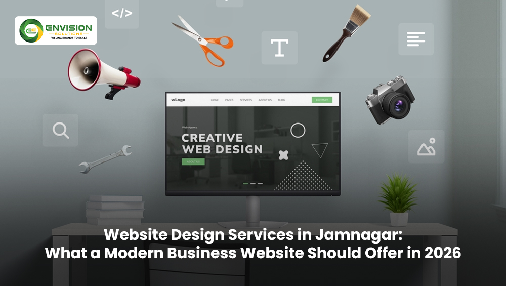 Modern business website design services in Jamnagar for 2026